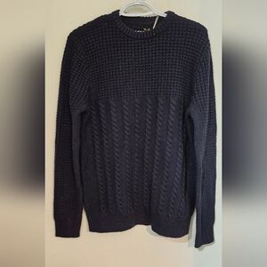 Boden Men's Navy Cable Knit Sweater Sz.S NWT
